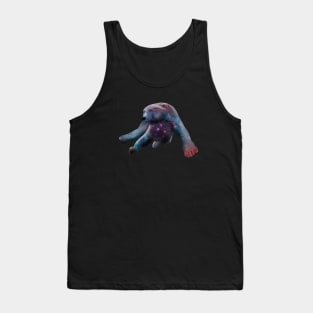 Galaxy Polar Bear Tank Top